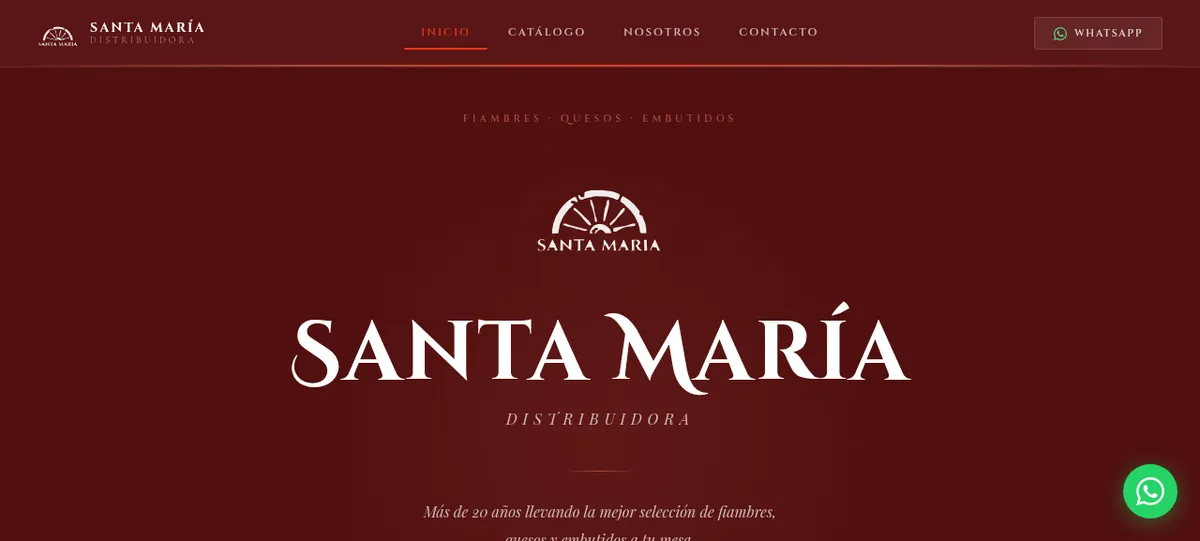 Santa María Distribuidora screenshot