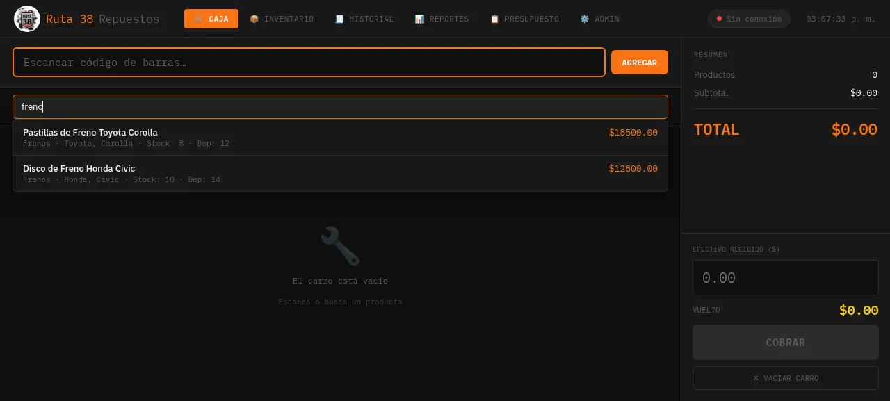 Ruta 38 screenshot